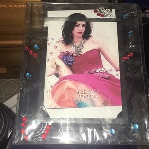🆓Glass Bedazzled Picture Frame